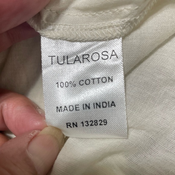 TULAROSA Marietta Off Shoulder Embroidered Dress XS - Picture 14 of 15